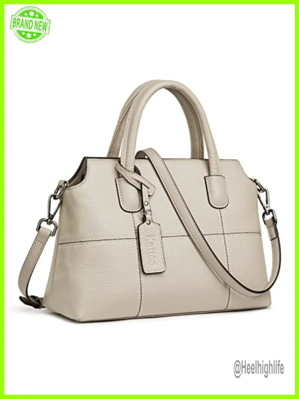 Medium Top Grain Pebbled Leather Hobo Shoulder Crossbody Bag